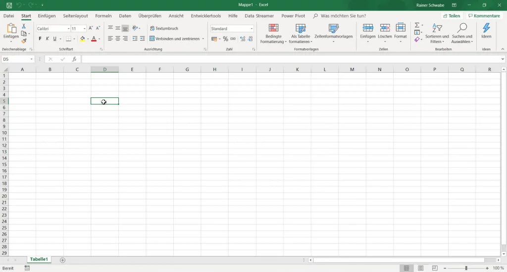 Excel lernen Online