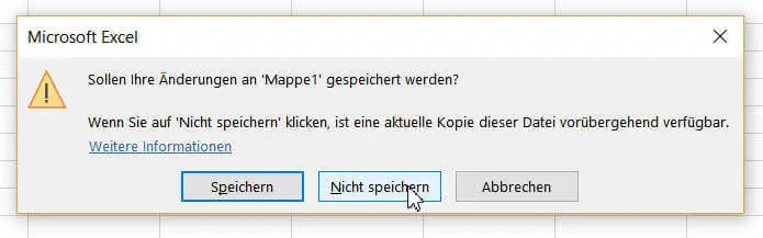 Excel lernen Tutorial